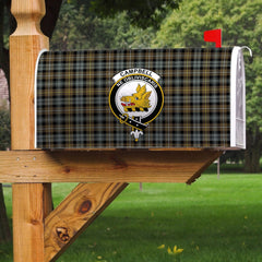 Campbell Argyll Weathered Tartan Crest Mailbox