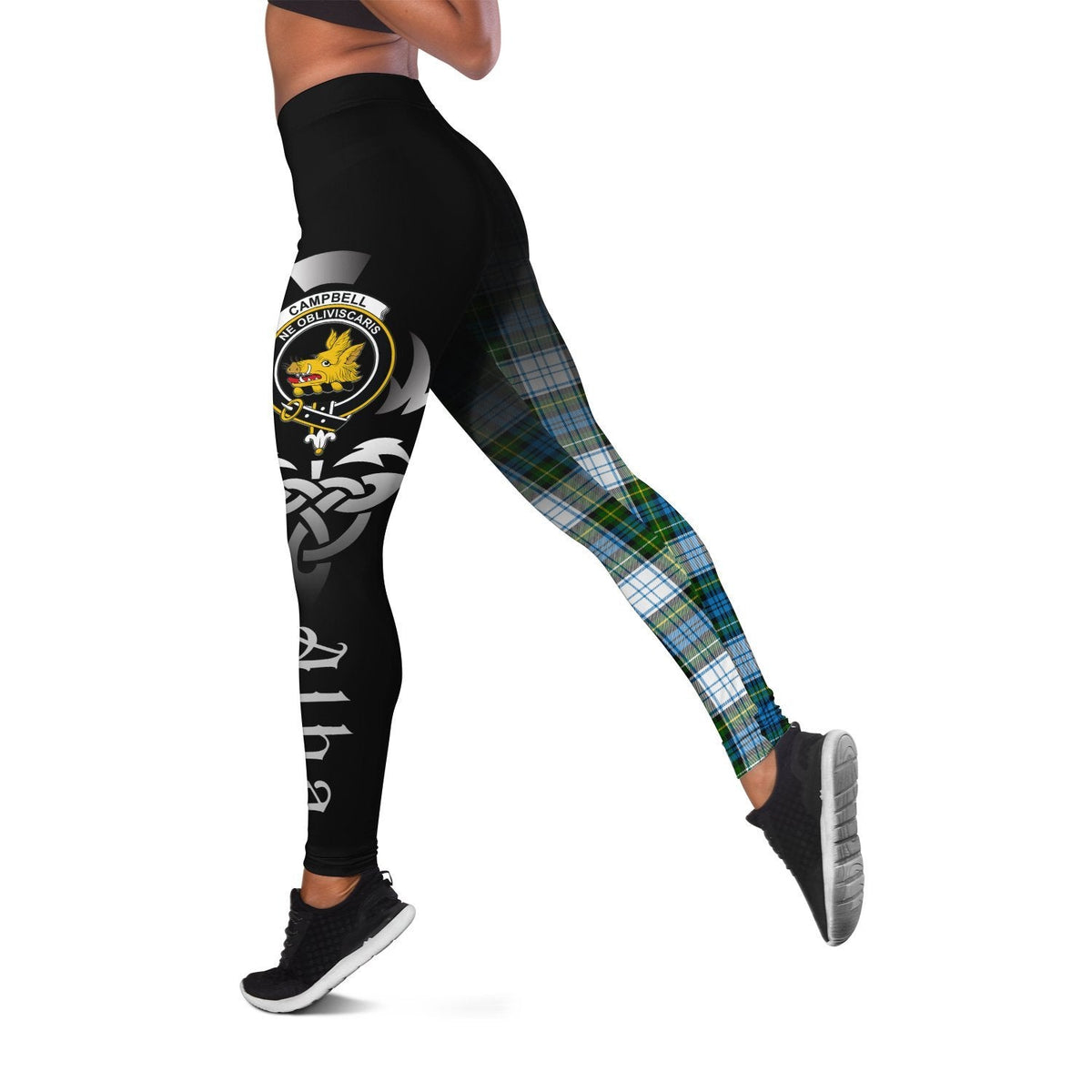 Campbell Dress Tartan Leggings - Alba Celtic Style