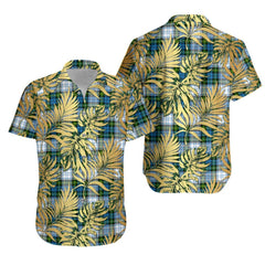 Campbell Dress 01 Tartan Vintage Leaves Hawaiian Shirt