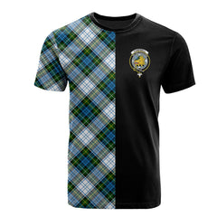 Campbell Dress Tartan T-Shirt Half of Me - Cross Style