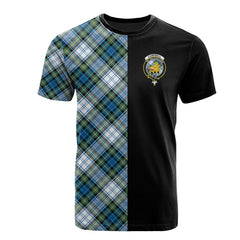 Campbell Dress Ancient Tartan T-Shirt Half of Me - Cross Style