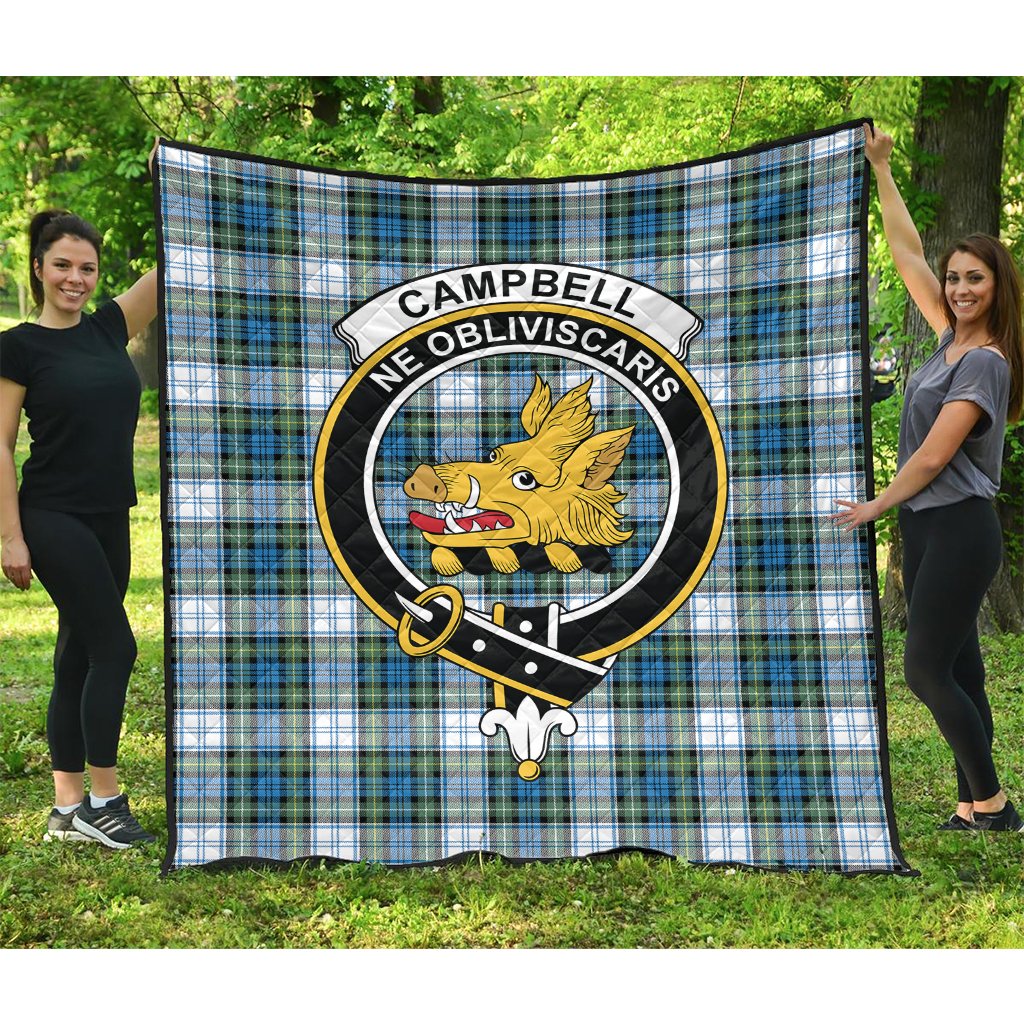 Campbell Dress Ancient Tartan Crest Quilt