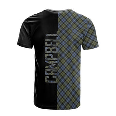 Campbell Faded Tartan T-Shirt Half of Me - Cross Style