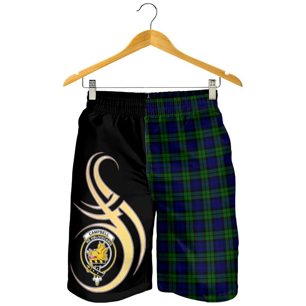 Campbell Modern Tartan Crest Men's Short PM8