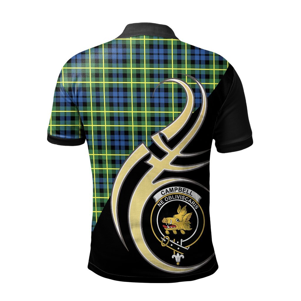 Campbell of Breadalbane Ancient Tartan Polo Shirt - Believe In Me Style