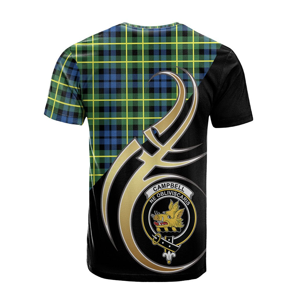 Campbell of Breadalbane Ancient Tartan T-shirt - Believe In Me Style
