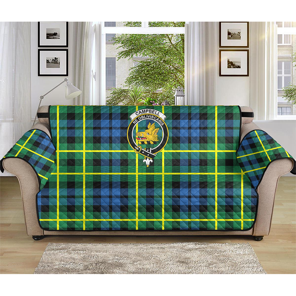 Campbell of Breadalbane Ancient Tartan Crest Sofa Protector