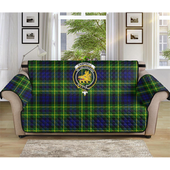 Campbell of Breadalbane Modern Tartan Crest Sofa Protector