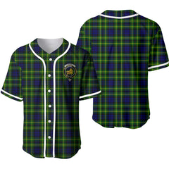 Campbell of Breadalbane Tartan Unisex Baseball Jersey