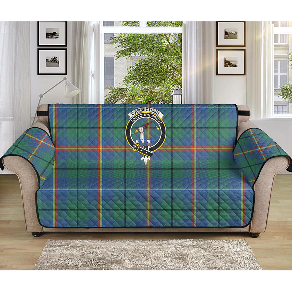 Carmichael Ancient Tartan Crest Sofa Protector