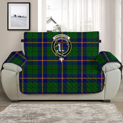 Carmichael Modern Tartan Crest Sofa Protector