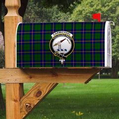 Carmichael Modern Tartan Crest Mailbox