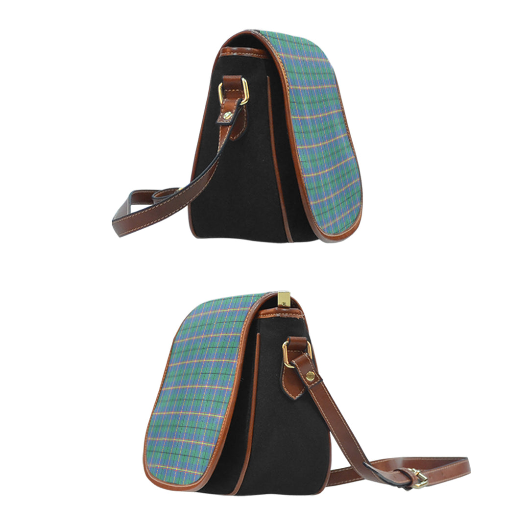 Carmichael Ancient Tartan Saddle Handbags