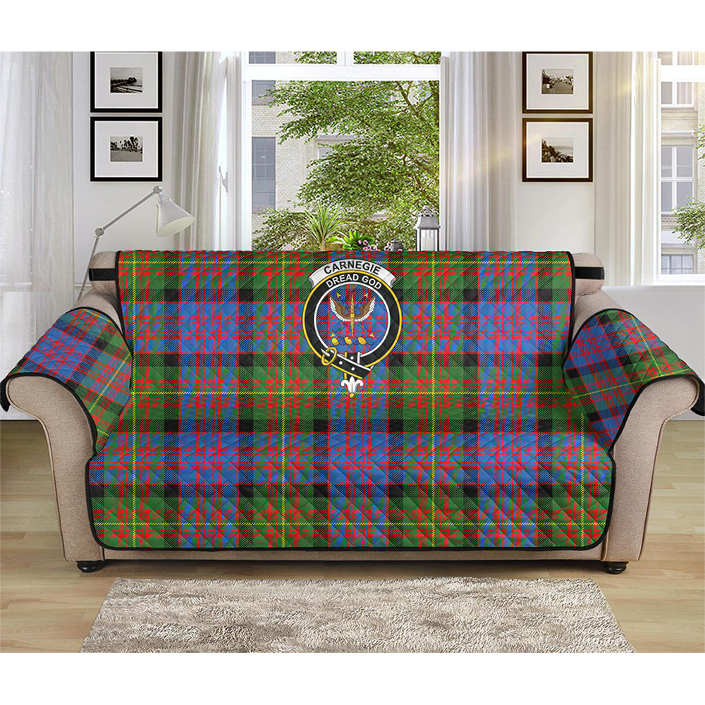 Carnegie Ancient Tartan Crest Sofa Protector