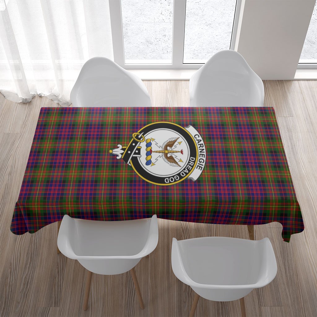 Carnegie Tartan Crest Tablecloth