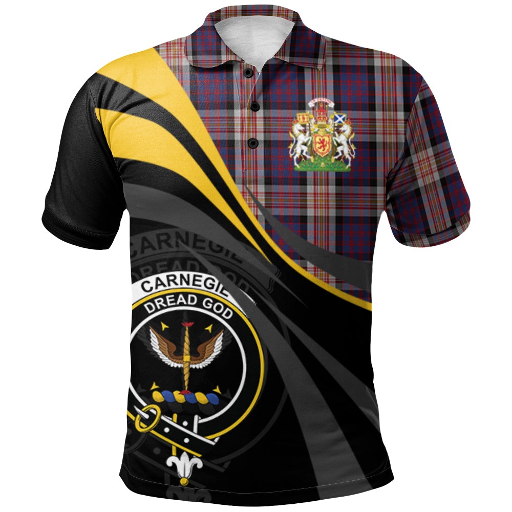 Carnegie 01 Tartan Polo Shirt - Royal Coat Of Arms Style