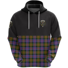 Carnegie Ancient Clan Half Of Tartan Hoodie