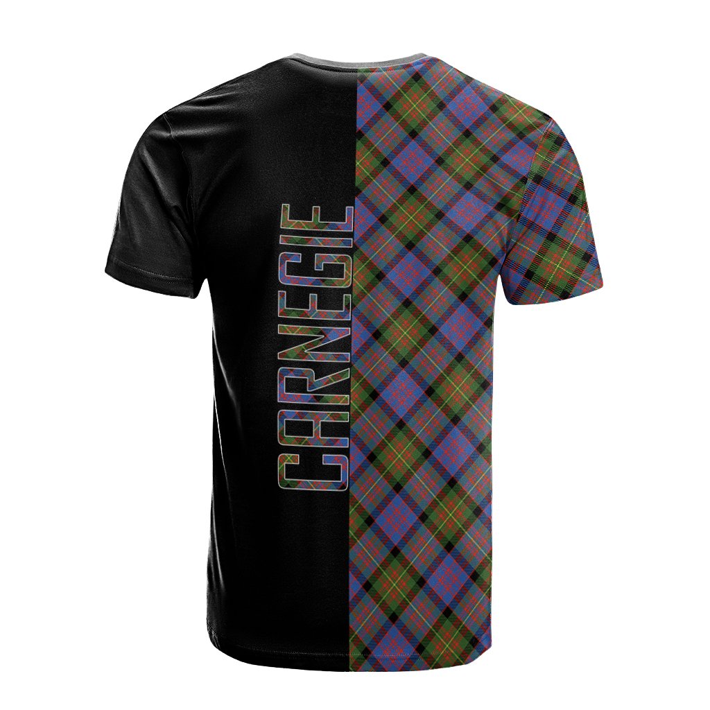 Carnegie Ancient Tartan T-Shirt Half of Me - Cross Style