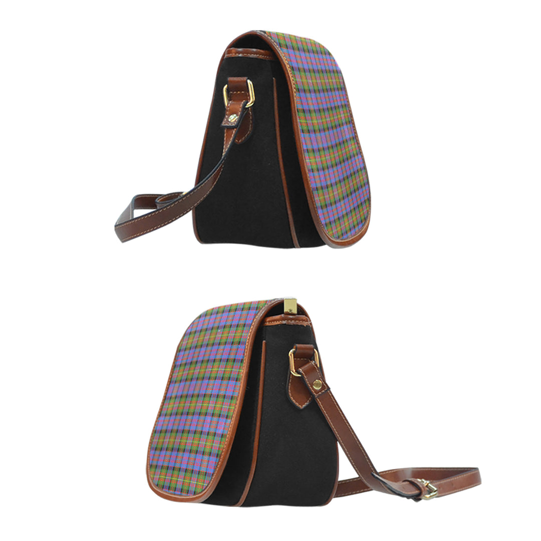 Carnegie Ancient Tartan Saddle Handbags