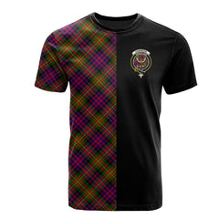 Carnegie Modern Tartan T-Shirt Half of Me - Cross Style