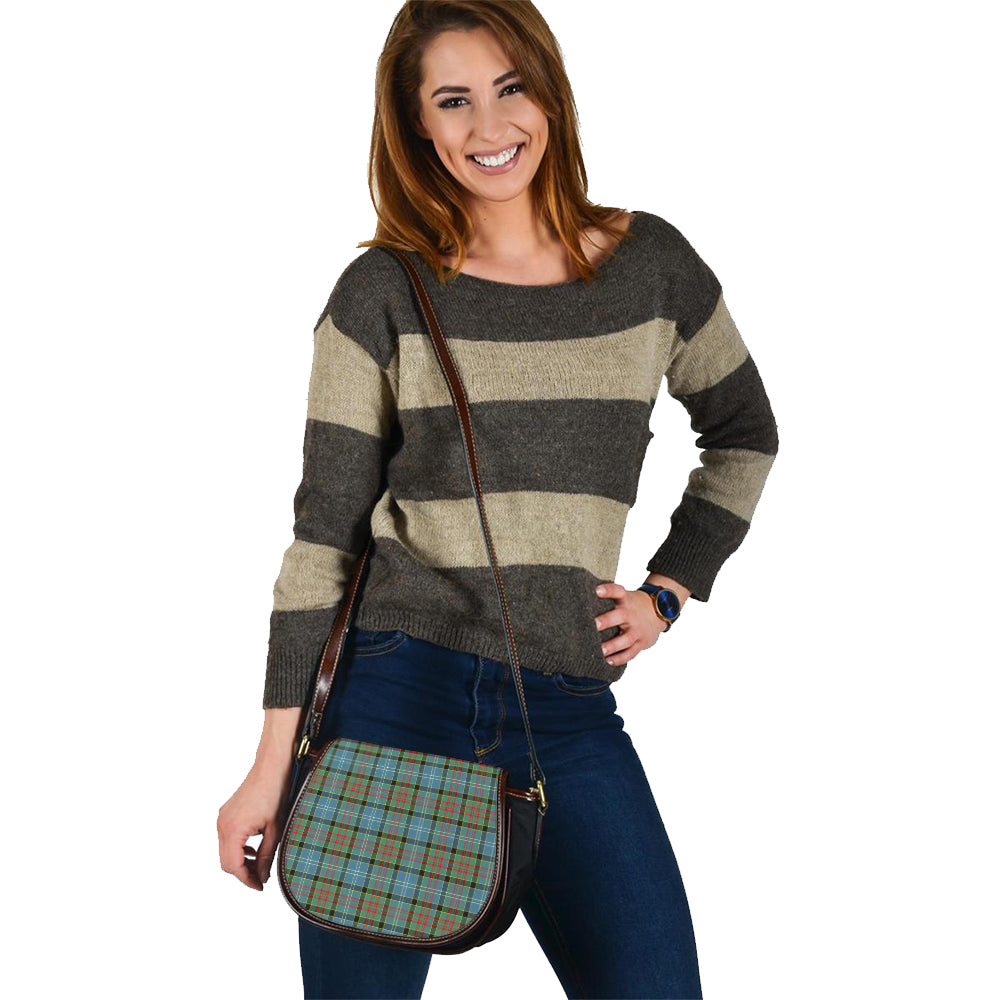 Cathcart Tartan Saddle Handbags