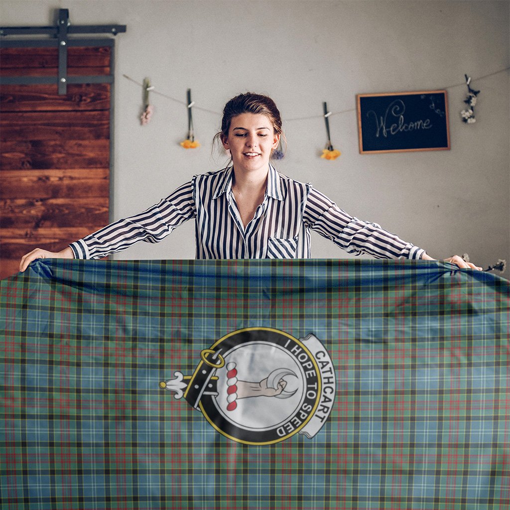 Cathcart Tartan Crest Tablecloth