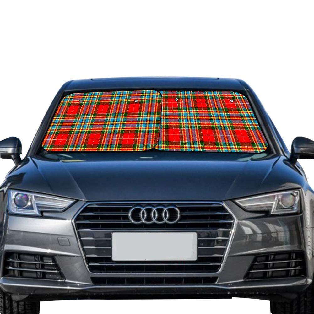 Chattan Tartan Car Sun Shade - 2 Pieces