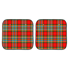 Chattan Tartan Car Sun Shade - 2 Pieces