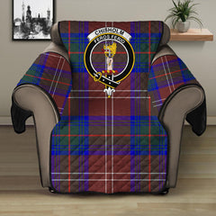 Chisholm Hunting Modern Tartan Crest Sofa Protector