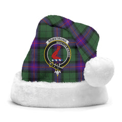 Armstrong Modern Tartan Crest Christmas Hat