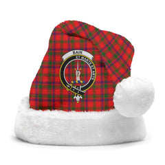 Bain Tartan Crest Christmas Hat