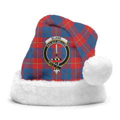 Blane Tartan Crest Christmas Hat