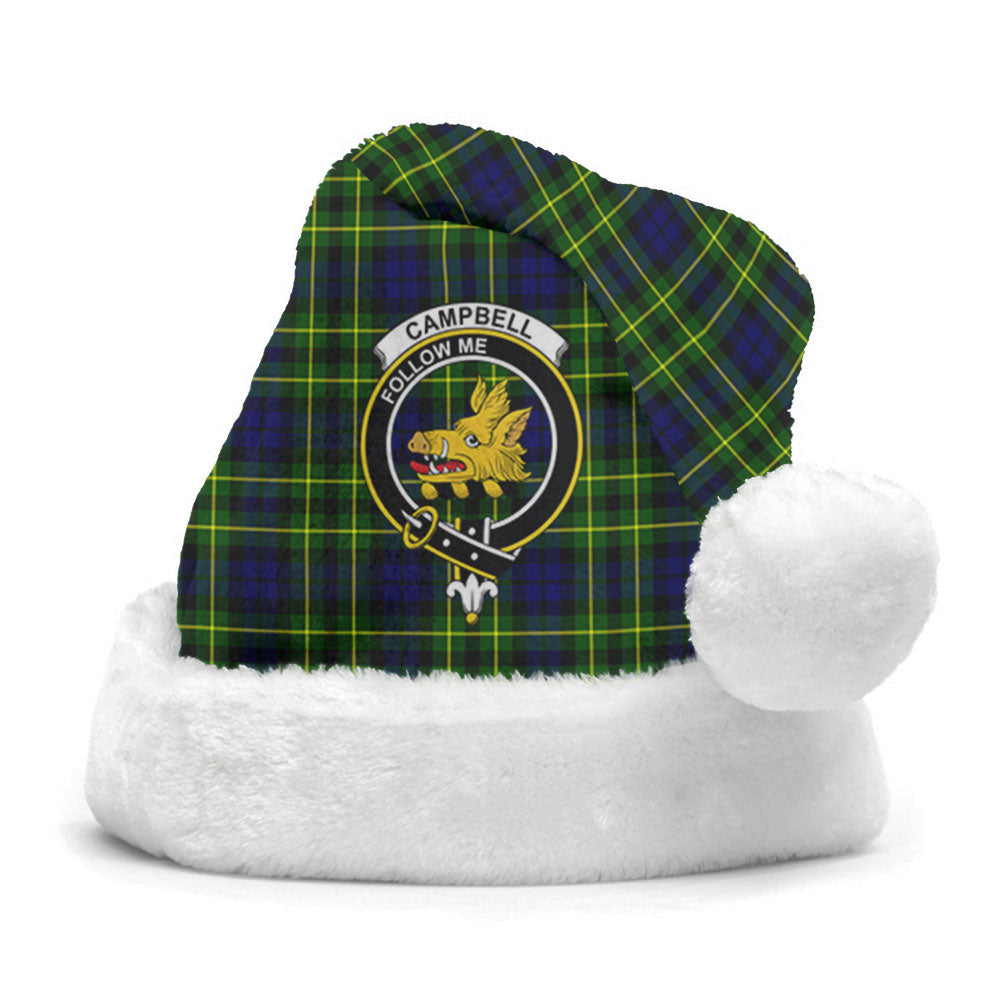 Campbell of Breadalbane Modern Tartan Crest Christmas Hat