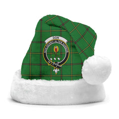 Don Tartan Crest Christmas Hat