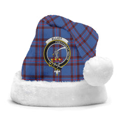 Elliot Modern Tartan Crest Christmas Hat