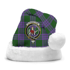 Elphinstone Tartan Crest Christmas Hat