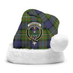 Fergusson Modern Tartan Crest Christmas Hat