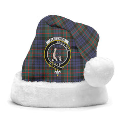 Fletcher of Dunans Tartan Crest Christmas Hat