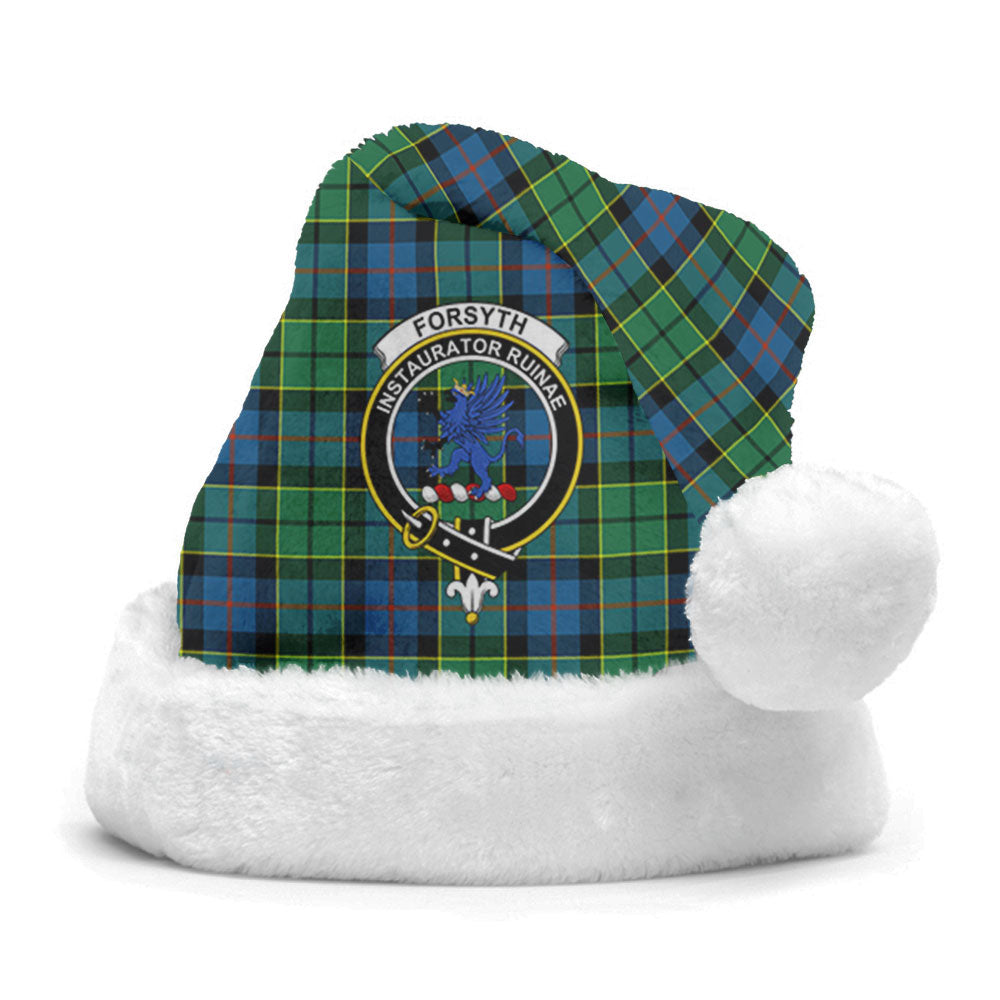 Forsyth Ancient Tartan Crest Christmas Hat