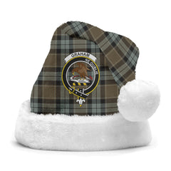 Graham of Menteith Weathered Tartan Crest Christmas Hat