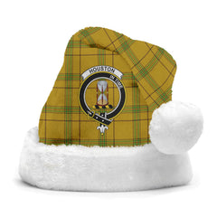 Houston Tartan Crest Christmas Hat