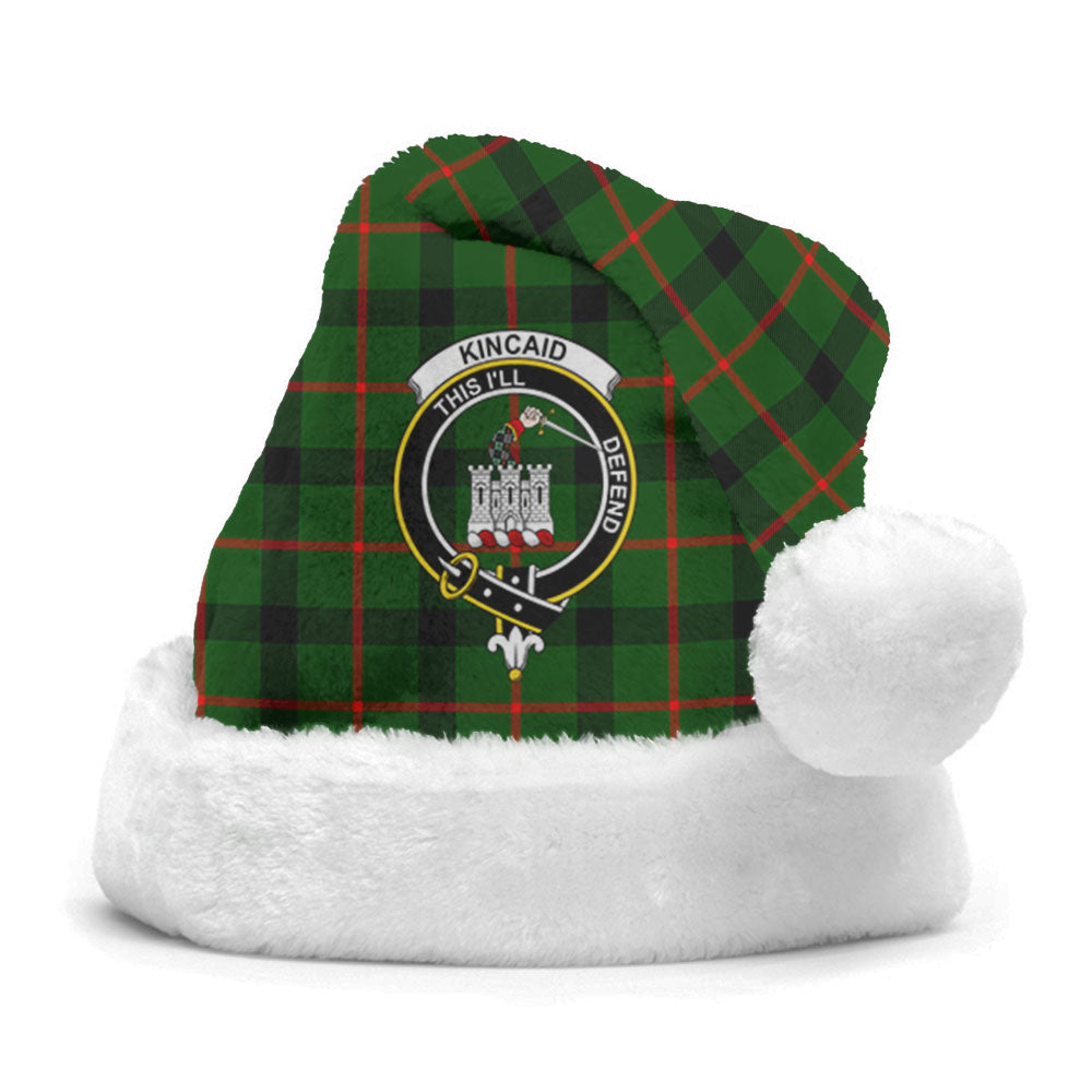 Kincaid Tartan Crest Christmas Hat