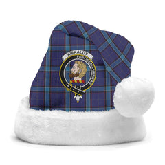 Kirkaldy Tartan Crest Christmas Hat