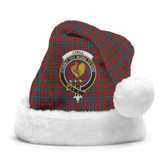 Lyall Tartan Crest Christmas Hat