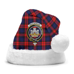 MacLachlan Modern Tartan Crest Christmas Hat