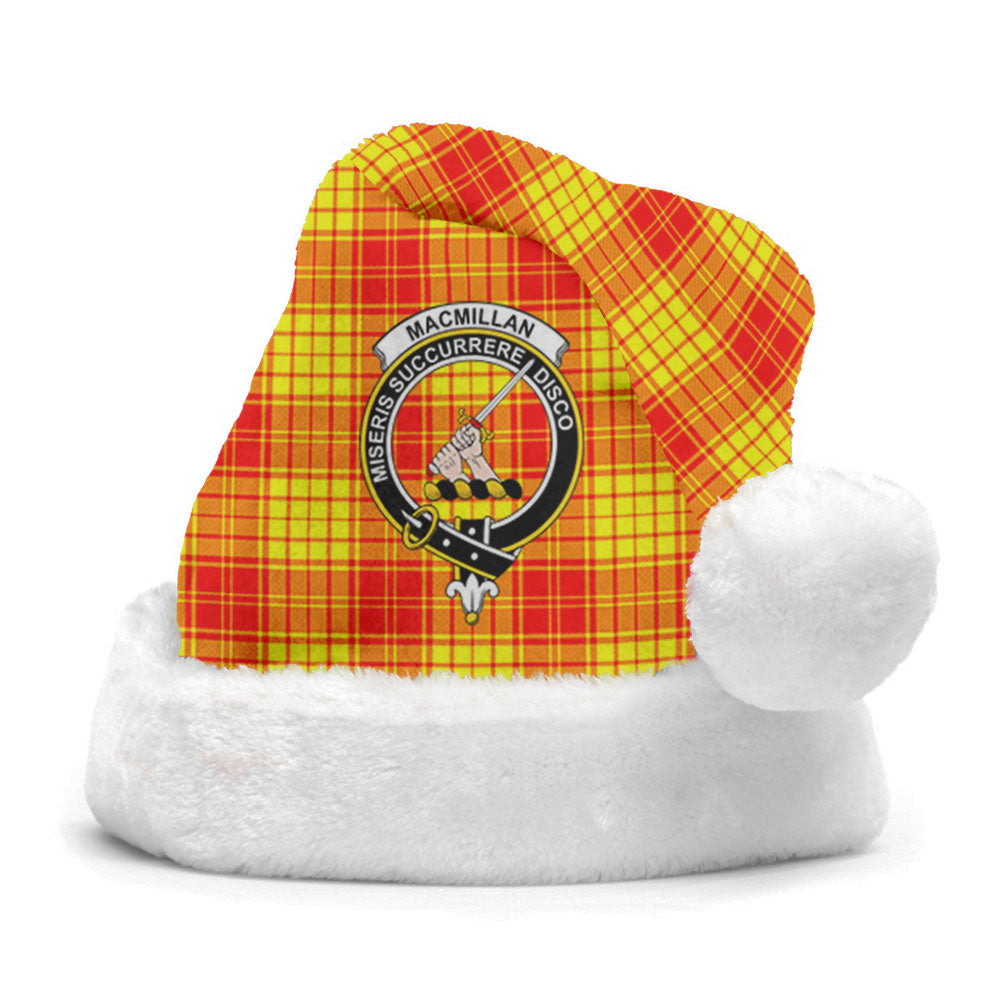 MacMillan Clan Tartan Crest Christmas Hat