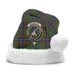 MacMillan Hunting Modern Tartan Crest Christmas Hat