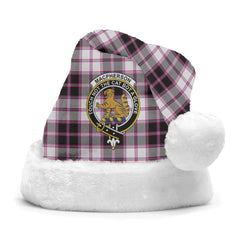 MacPherson Hunting Modern Tartan Crest Christmas Hat