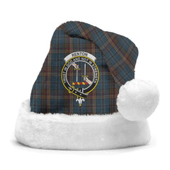 Renton Tartan Crest Christmas Hat