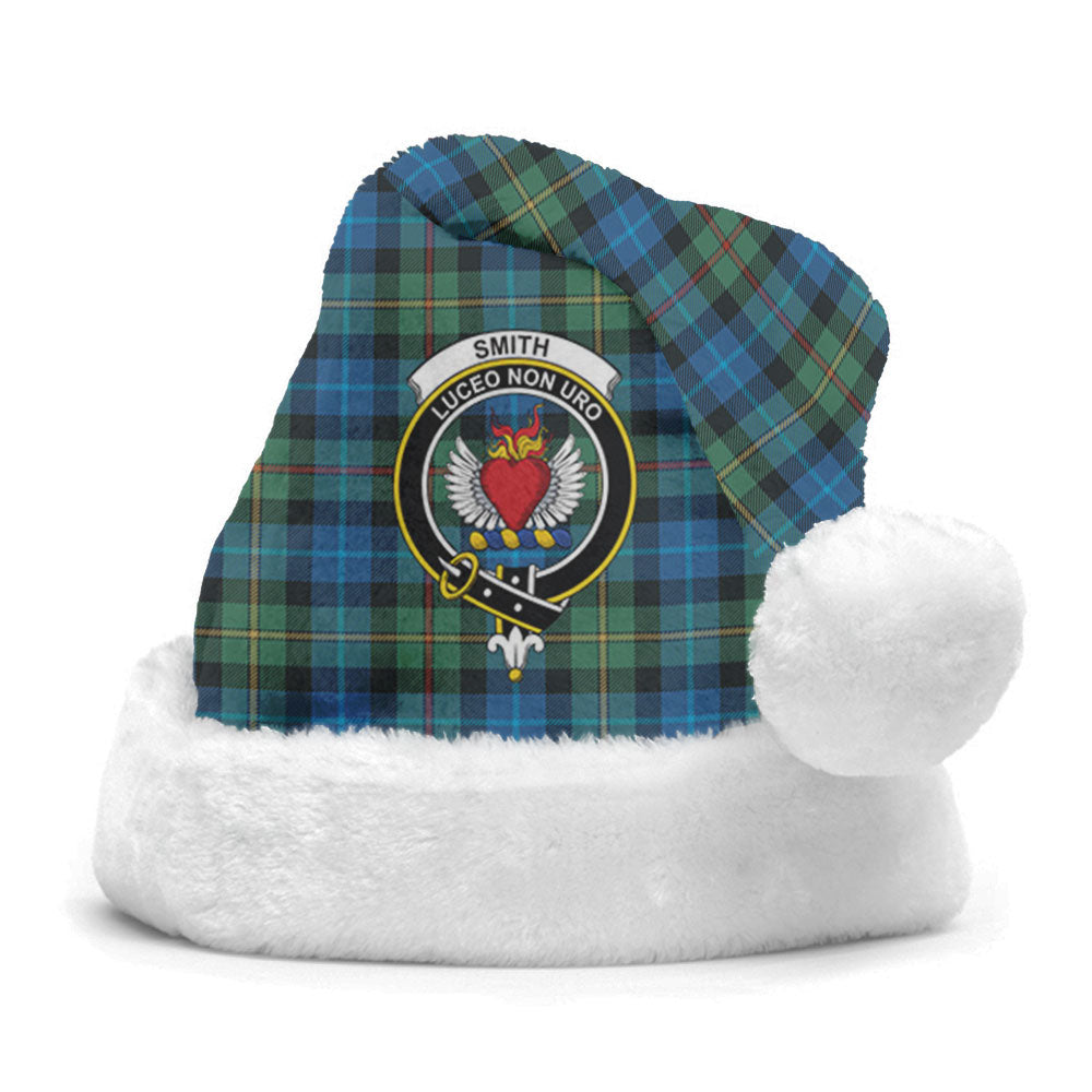 Smith Ancient Tartan Crest Christmas Hat